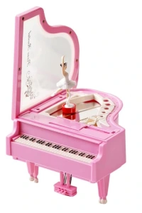 Balerin Figürlü Piyano Müzik Kutusu