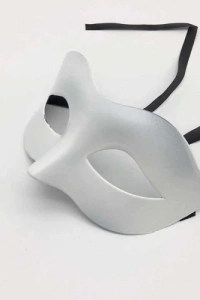 Balo Parti Maskesi Beyaz