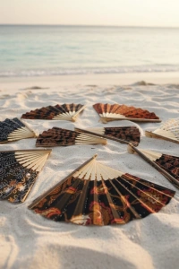 Bambu Bez Yelpaze Büyük