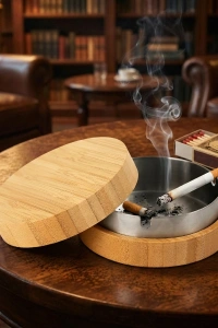 Bambu Kapaklı Küllük