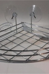 Banyo Organizeri - Çok Amaçlı Köşe Organizer Vantuzlu