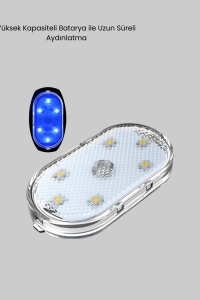 Bardak Tutucu ve Manyetik LED Ambiyans Işığı 2’li Set