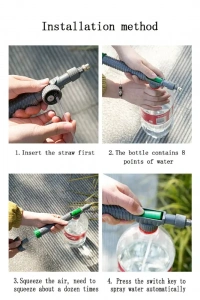 Basınçlı Yıkama Sulama Tabancası