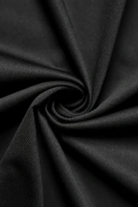 Baskılı Oversize Bisiklet Yaka T-shirt - Siyah