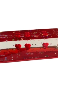 Batmayan Kalpli Güllü Akvaryum Hediyelik