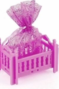 Bebek Mevlüt Şekeri 12 Adet Birden - Pembe Beşik