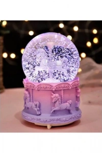 Bebek Unicorn Kar Küresi
