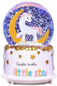 Bebek Unicorn Kar Küresi
