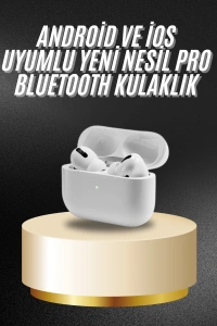 Beyaz Android ve İOS Uyumlu Yüksek Performanslı Uzun Pil Ömrü