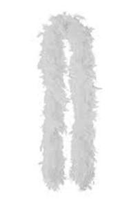 Beyaz Otriş Boa Tüy