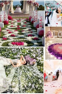 Beyaz Renk Gül Yaprağı - 1 Paket 100 Adet