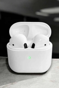 Beyaz Yeni Nesil Pro Bluetooth Kulaklık Yüksek Ses Kaliteli ANC Özelliği