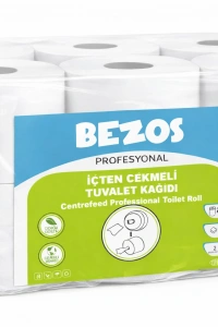 Profesyonel İçten Çekmeli Tuvalet Kağıdı 24 Rulo | Mini Cimri | 2 Katlı %100 Selüloz 2X12RULO