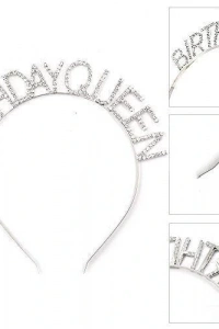 Birthday Queen Yazılı Kraliçe Taç