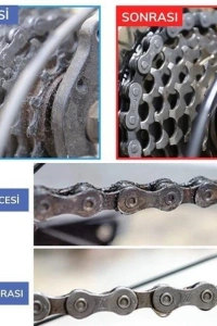 Bisiklet Zincir Dişlisi Koruyucu Bakım Seti 4 Parça