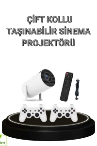 Bluetooth 5.0 ve Wi-Fi 6 Akıllı 4K Projeksiyon