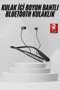 Bluetooth 5.3 Boyun Askılı Kulaklık Düşük Gecikmeli Manyetik Tasarım