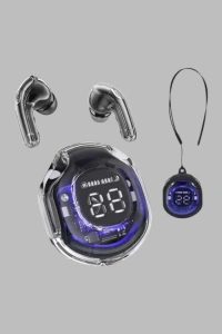 Bluetooth 5.3 Kablosuz Kulaklık 30mm Sürücü LED Ekranlı Mikrofonlu