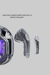 Bluetooth 5.3 TWS Kulaklık Gürültü Engelleyici Üçlü Mikrofonlu Ergonomik Tasarım