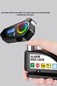 BLUETOOTH 5.4 KABLOSUZ İNTERKOM+ MOTOR DİSK KİLİDİ