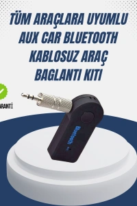 Bluetooth Destekli AUX Müzik ve Konuşma Cihazı