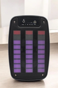 Bluetooth Hoparlör Mikrofonlu Speaker Taşınabilir Şarjlı