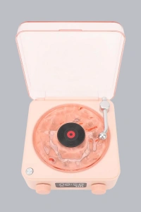 Bluetooth Hoparlörlü Gece Lambası Dijital Saatli Şeffaf Su Dalgası Işıklı Dekoratif