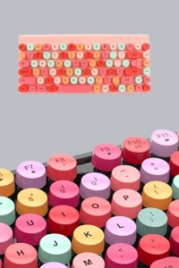 Bluetooth Klavye ve Mouse Kombinasyonu – USB Alıcılı, Kompakt, Uzun Ömürlü