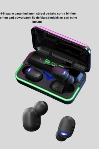 Bluetooth Kulaklık 800mAh Powerbank Düşük Gecikmeli
