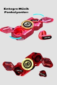 Bluetooth Müzikli Spinner – Stres Azaltıcı, Işıklı ve Dayanıklı Tasarım