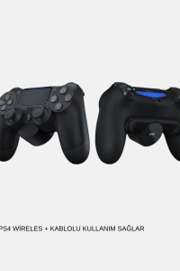 Bluetooth Oyun Kolu – Titreşimli, PS4, Steam, PC, Mobil ve Tablet Uyumlu