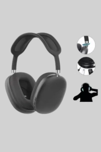 Bluetooth V5.0 Kablosuz Kulak Üstü Kulaklık | Katlanabilir, Mikro USB Girişli