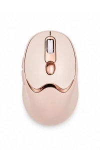 Bluetooth ve 2.4G Destekli Sessiz Kablosuz Mouse Şarjlı Tasarım