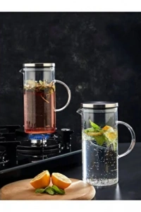 Borosilikat Cam Sürahi 1 Litre