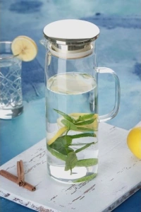Borosilikat Cam Sürahi 1 Litre