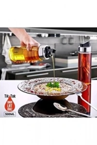 Borosilikat Tik Tak Yağdanlık 500 ml.
