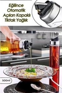 Borosilikat Tik Tak Yağdanlık 500 ml.