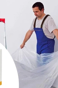 Boya Badana Eşya Koruma Yapışkanlı Örtü 280 cm x 15 mt