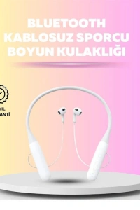 Boyun Askılı Kulaklık – 100 Saat Kullanım Süresi, Ergonomik Tasarım