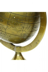 Bronz Dünya Tasarımlı Biblo