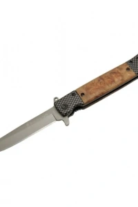 Browning HC02 Damalı Çakı 22 cm Manuel, Kemerlikli