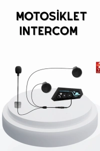BT22 Kablosuz Kask Kulaklığı – Bluetooth 5.0, Intercom, Su Geçirmez ve Uzun Ömürlü Batarya