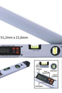 Bts 12471 Dijital Açı Ölçerli Su Terazisi 40 cm