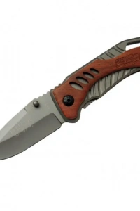 Buck X61 Ahşap Çakı 15,5 cm Manuel, Kemerlikli