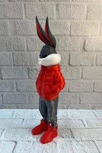 Bugs Bunny Büyük Boy Figür 10×34 cm Salon Dekoru