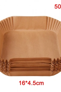 Büyük Boy Air Fryer Fritöz Pişirme Kağıdı 50 Adet