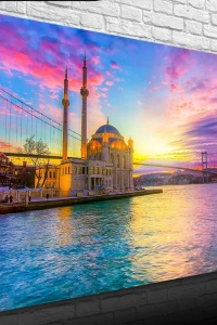 Büyük Mecidiye Camii Kanvas Tablo 50 x 70