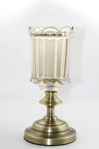 Cam Şamdan Tekli Model 5