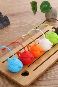 Çaydanlık Tasarımlı Çay Demleme Süzgeci