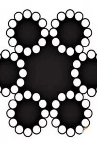 Çelik Halat 6 mm 10 Metre (6X12+7 K.ÖZ)